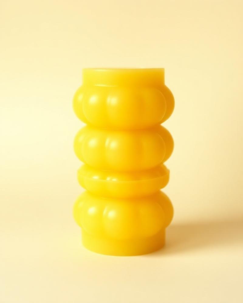 Bubble tower candle